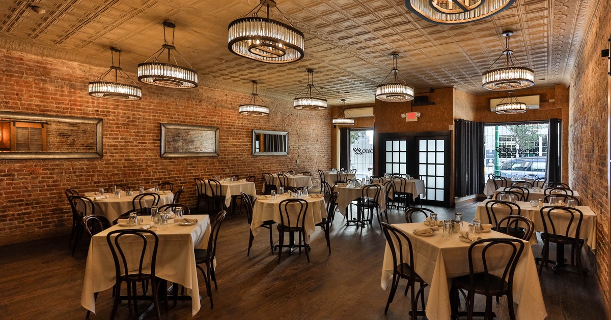 Interior, main dining area