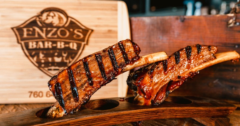 Enzo's BBQ ribs