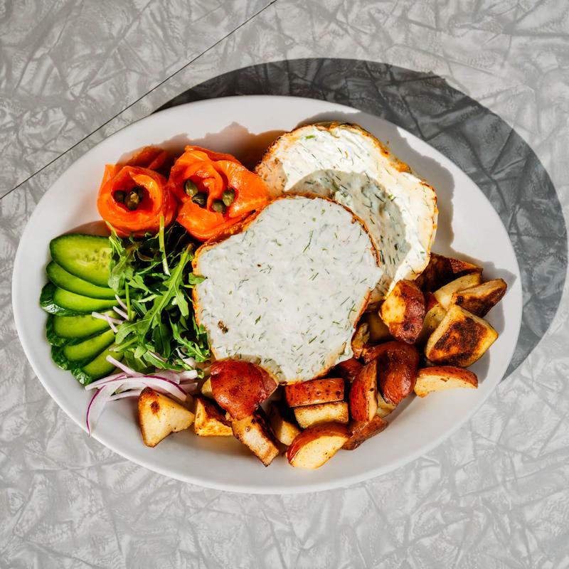 menu item 2 of 22, Smoked Salmon Bagel