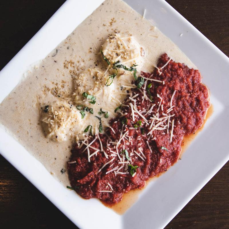 Ravioli or Manicotti photo