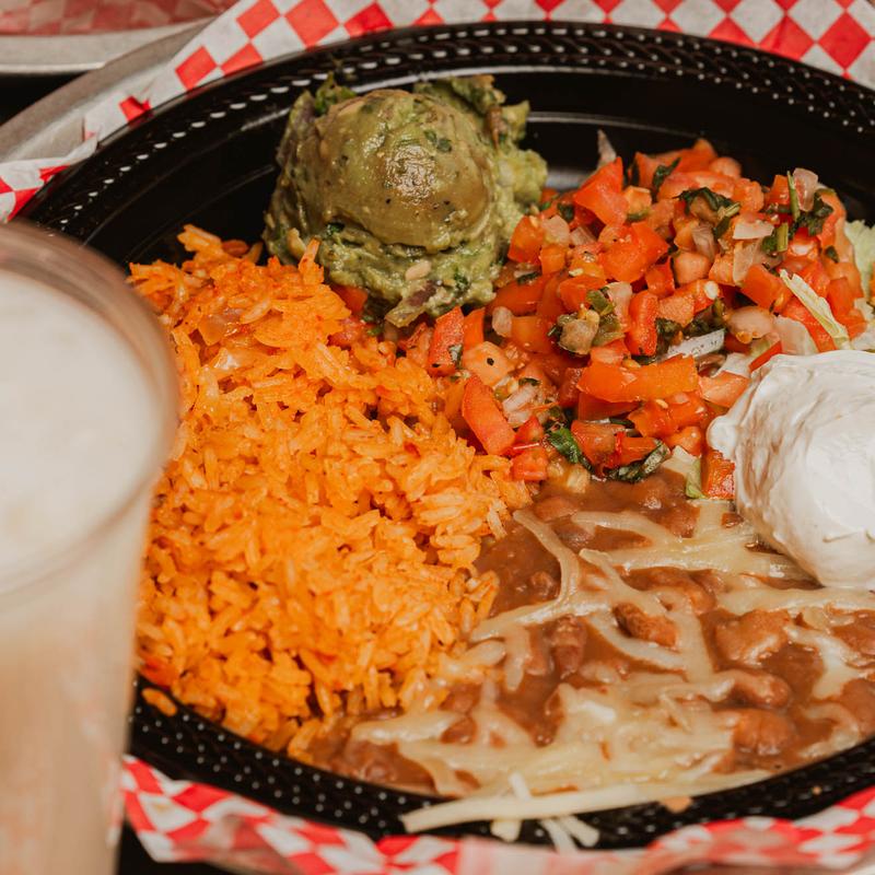 menu item 8 of 8, Burrito Bowl Bar