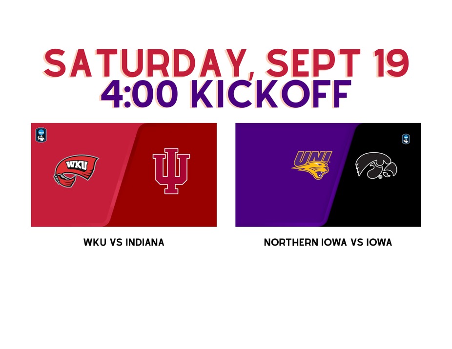 COLLEGE FOOTBALL 4:00 KICKOFF event photo