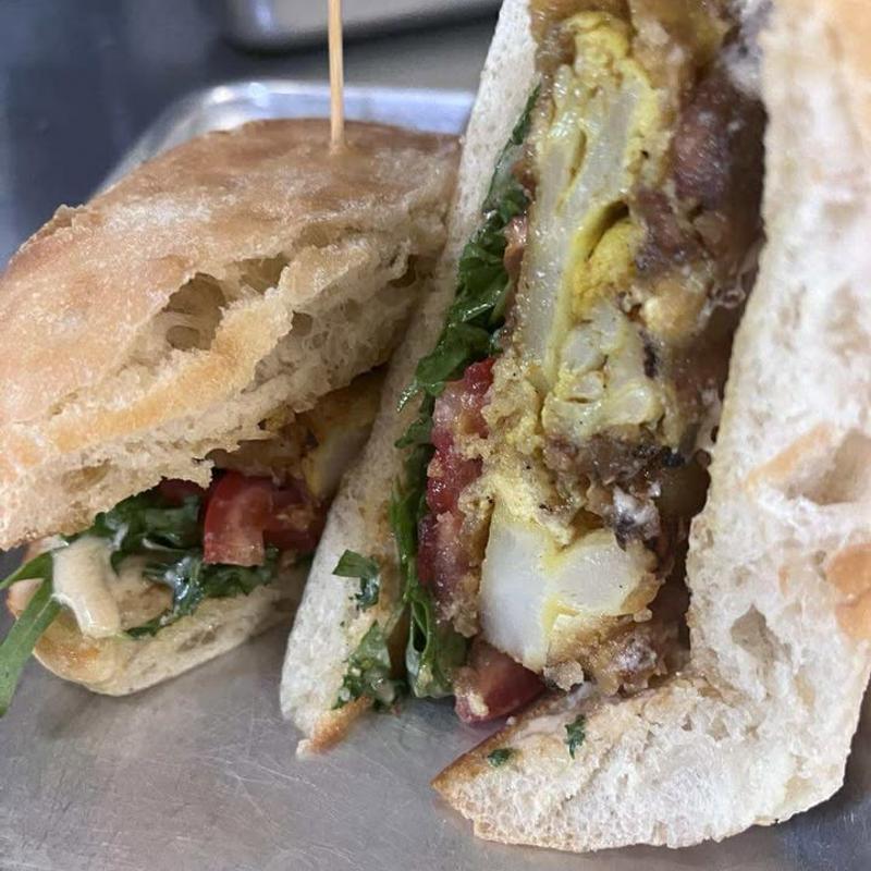 Curried Cauliflower Sandwich photo