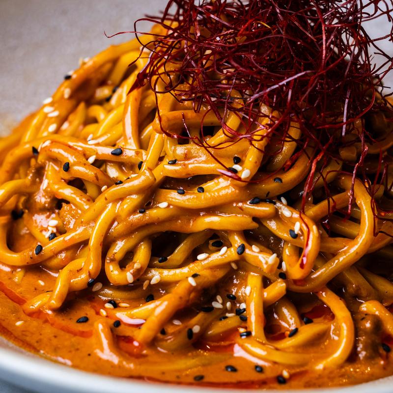 menu item 57 of 77, Smoked Uni Udon (CG)