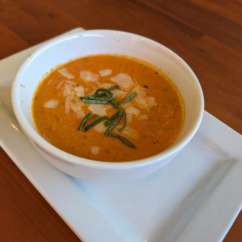 Tomato bisque soup photo