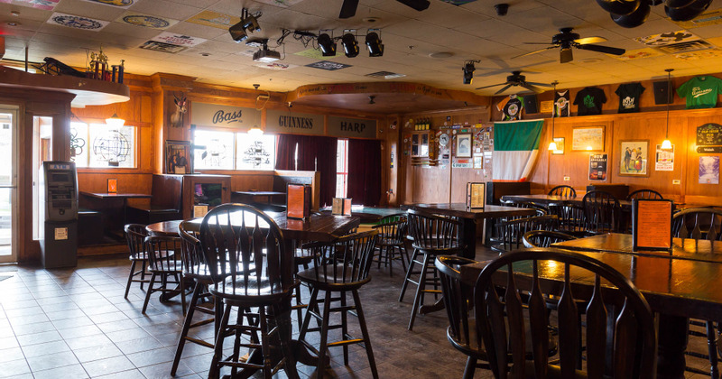 Interior, tables and seats