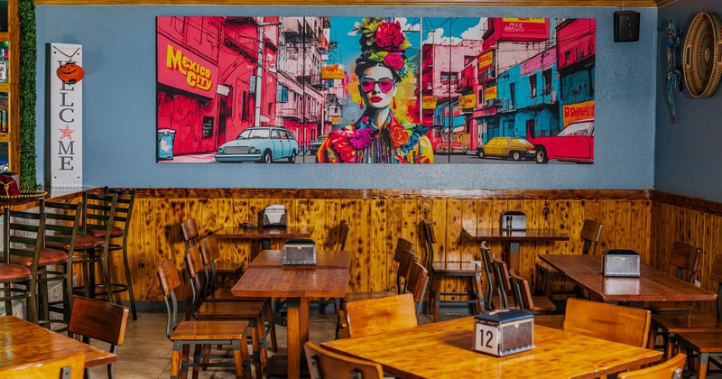 Interior seating space