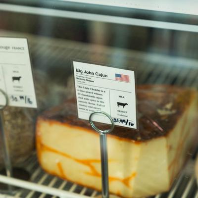 Utah cheddar cheese.