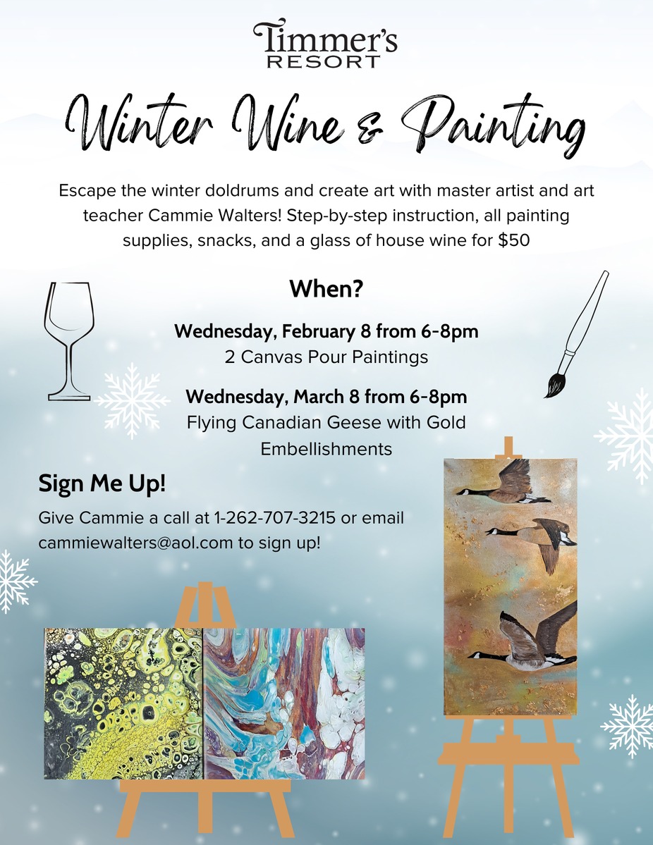Wine and Paint event photo