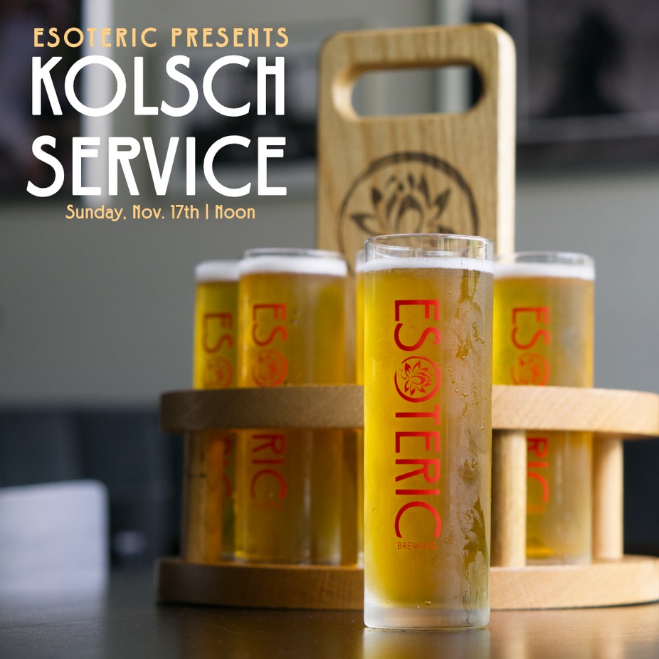 Kolsch Service 11/17 event photo