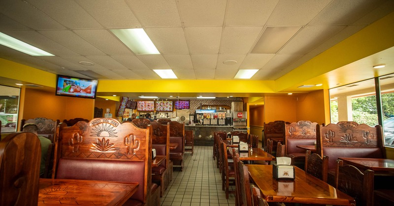 Interior, main seating space