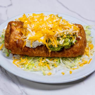 Green Chile Chimichanga.