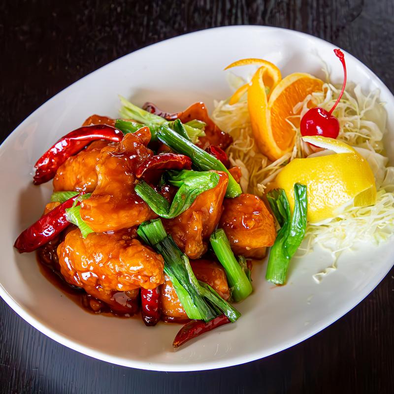 menu item 5 of 8, General's Chicken