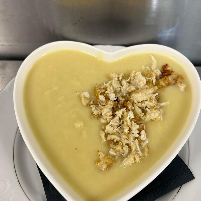 menu item 18 of 47, Lemon Potato Leak Soup