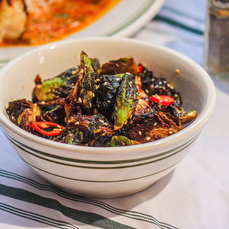 Honey Chili Brussels Sprouts photo