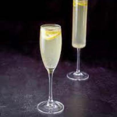 Champagne cocktails.