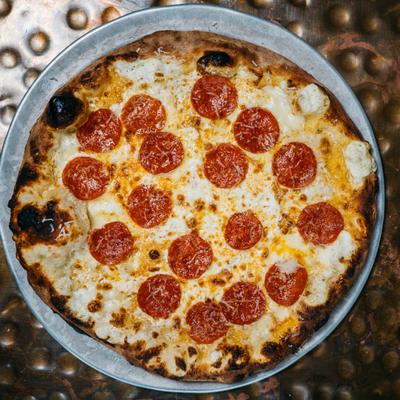 Quattro Formaggi Pizza.