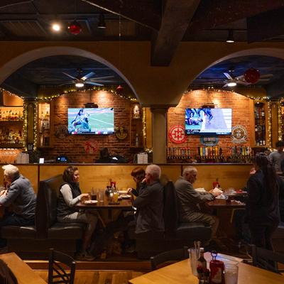 Restaurant's interior.