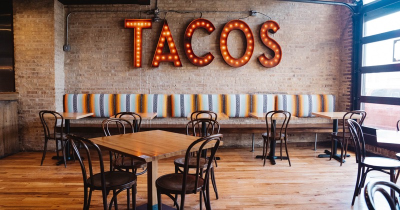 Interior, seating area