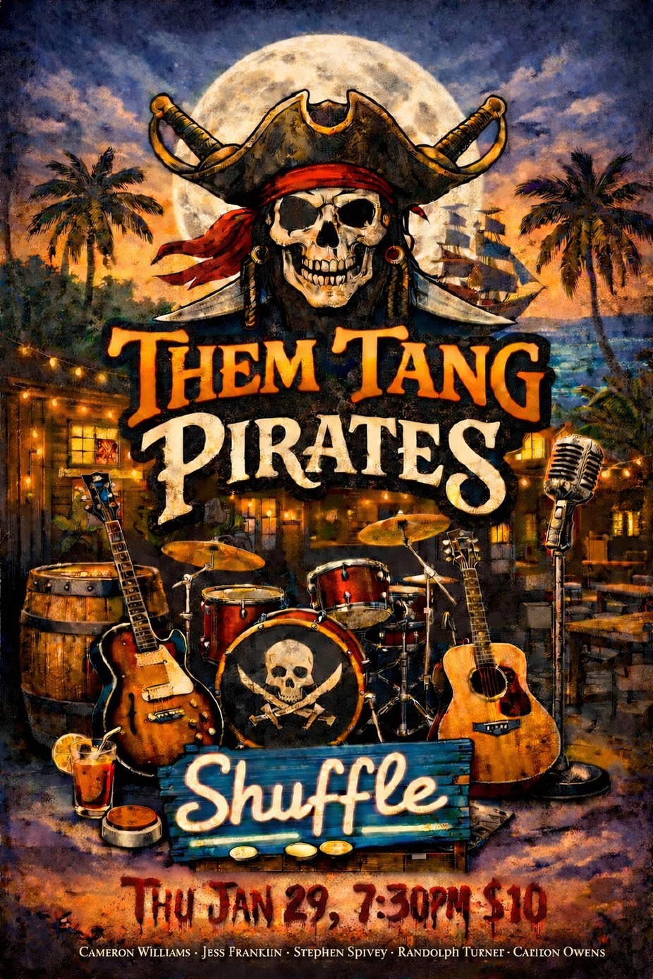 Pre-Gasparilla Party with Them Tang Pirates! event photo