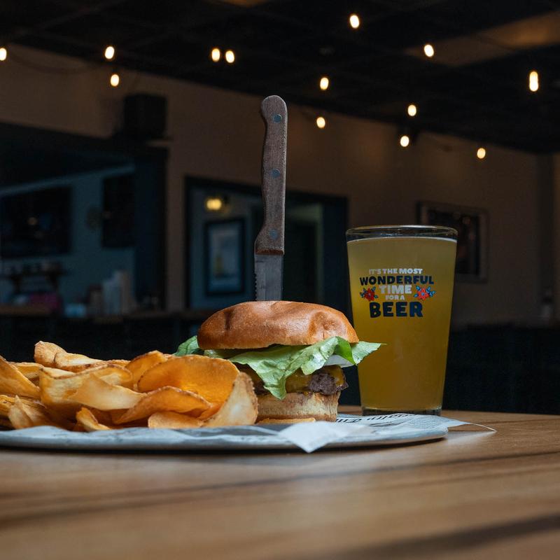 menu item 15 of 16, 8 Oz. Cheesebuger*