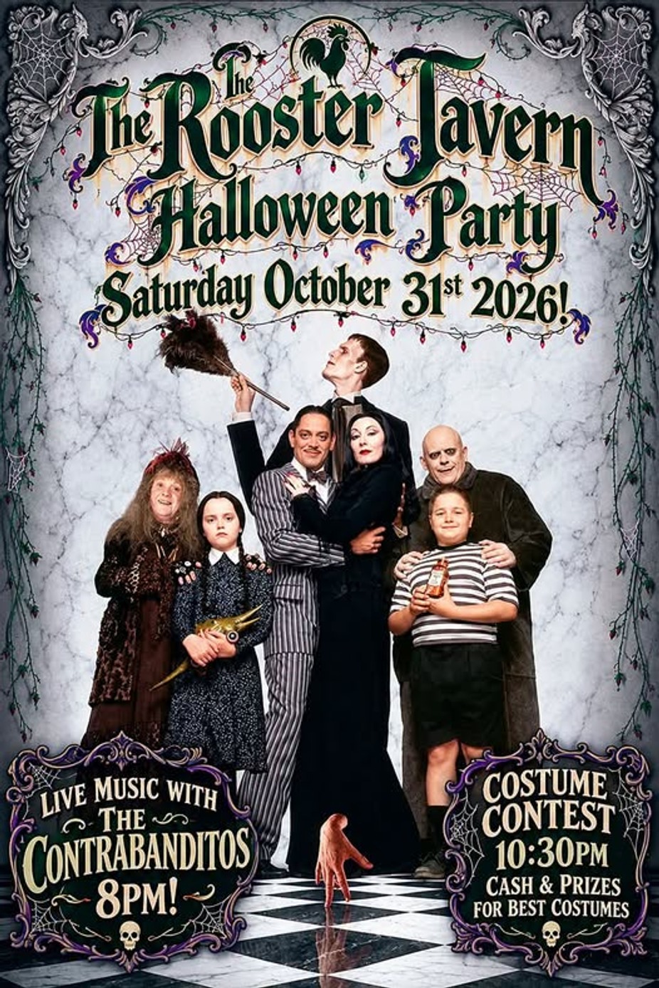 HALLOWEEN AT THE ROOSTER TAVERN! event photo