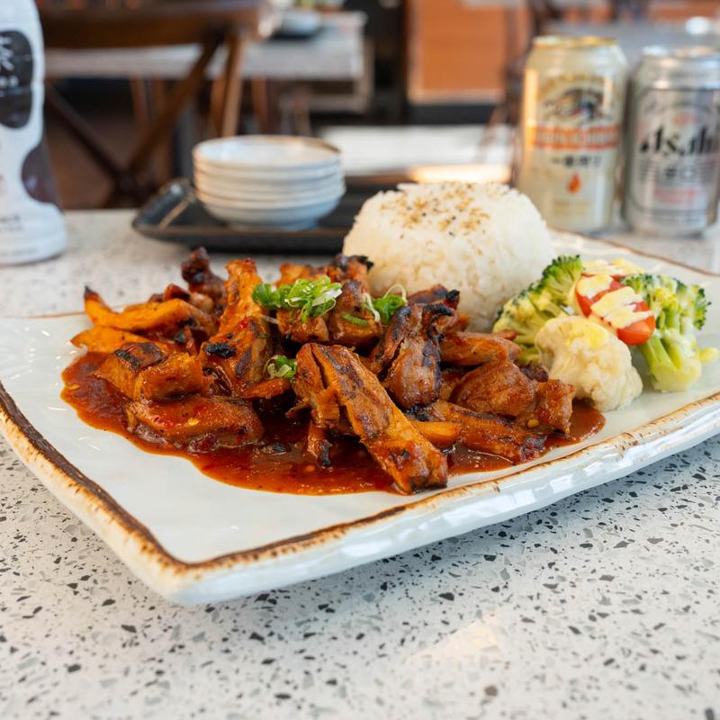 menu item 6 of 9, Spicy Chicken Teriyaki