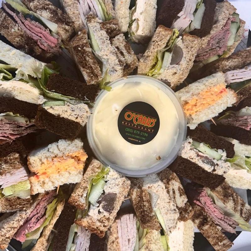 Assorted Sandwich platter for 6-8 photo