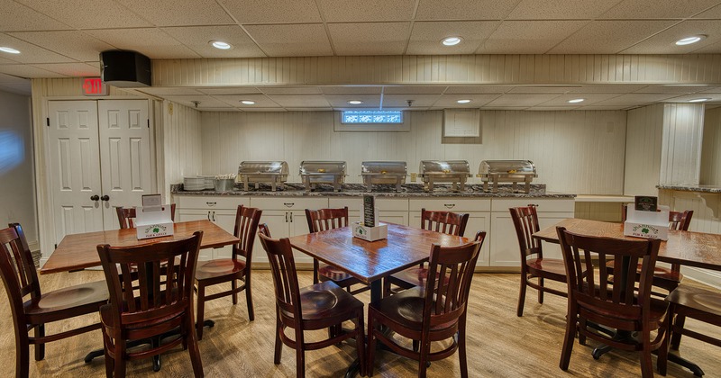 Interior space, private parties room, perfect for any occasion