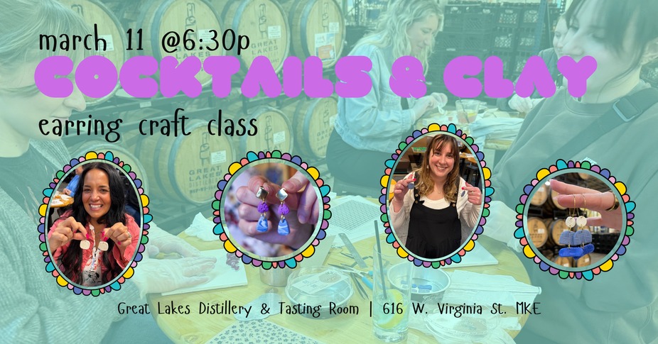 Cocktails & Clay (Milwaukee) event photo