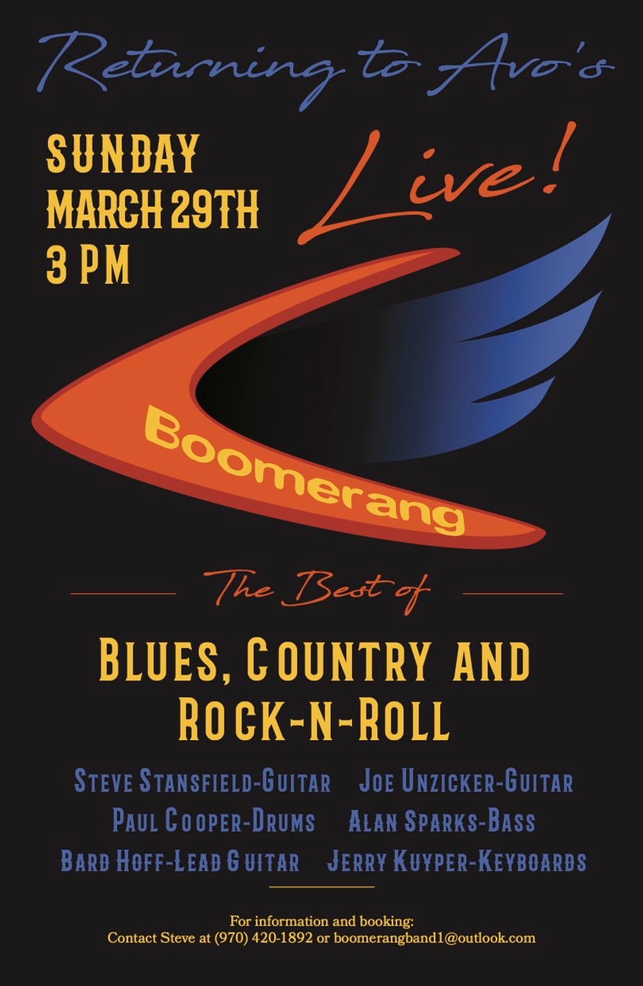 Boomerang event photo