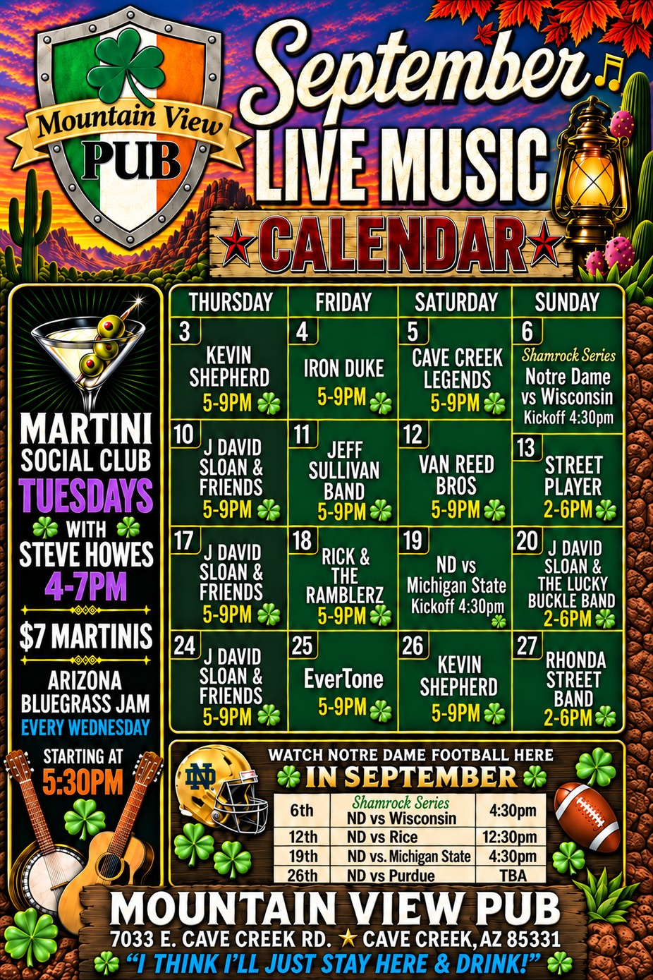 September Live Music event photo