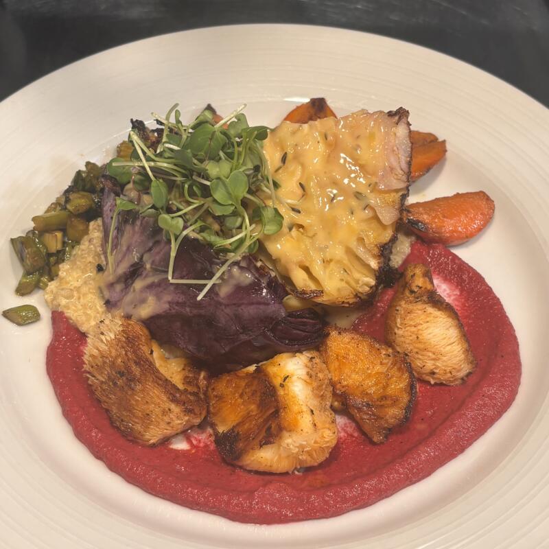 Braised Grilled Cabbage Steak photo