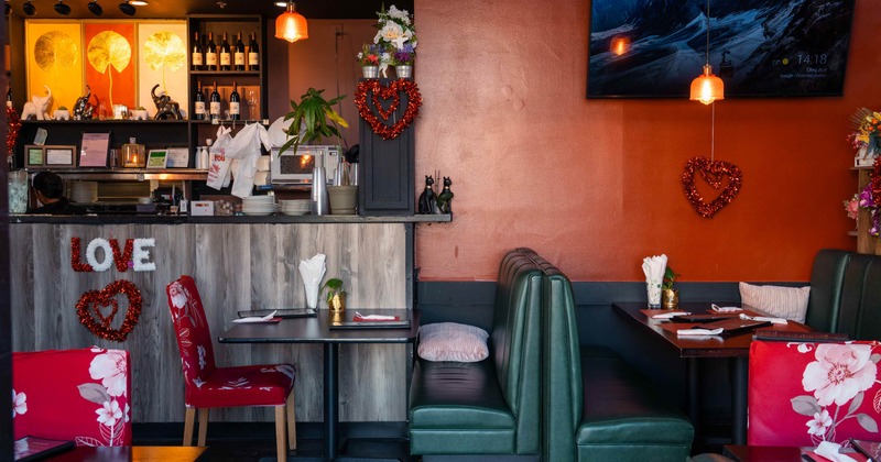 Interior, seating space