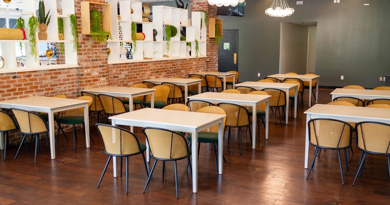 Interior, dining area