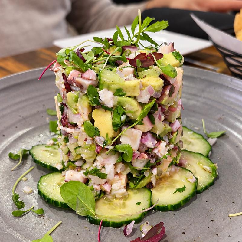 menu item 10 of 58, Pulpo y Camaron Ceviche