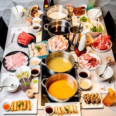 shabu shabu party.