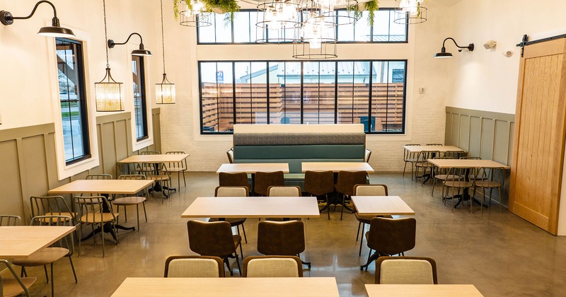 Interior, seating area