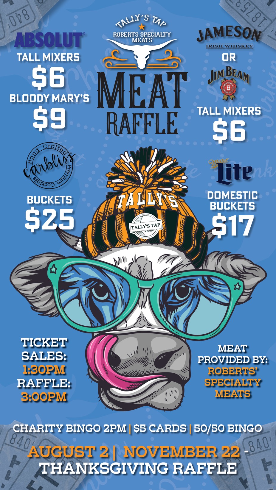 SUNDAY FUNDAY THANKSGIVING MEAT RAFFLE event photo
