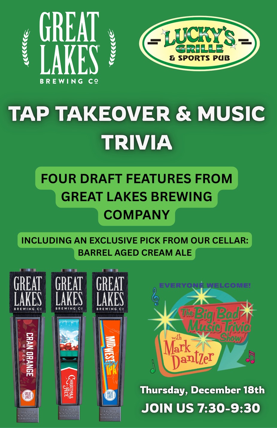 Great Lakes Tap Takeover event photo