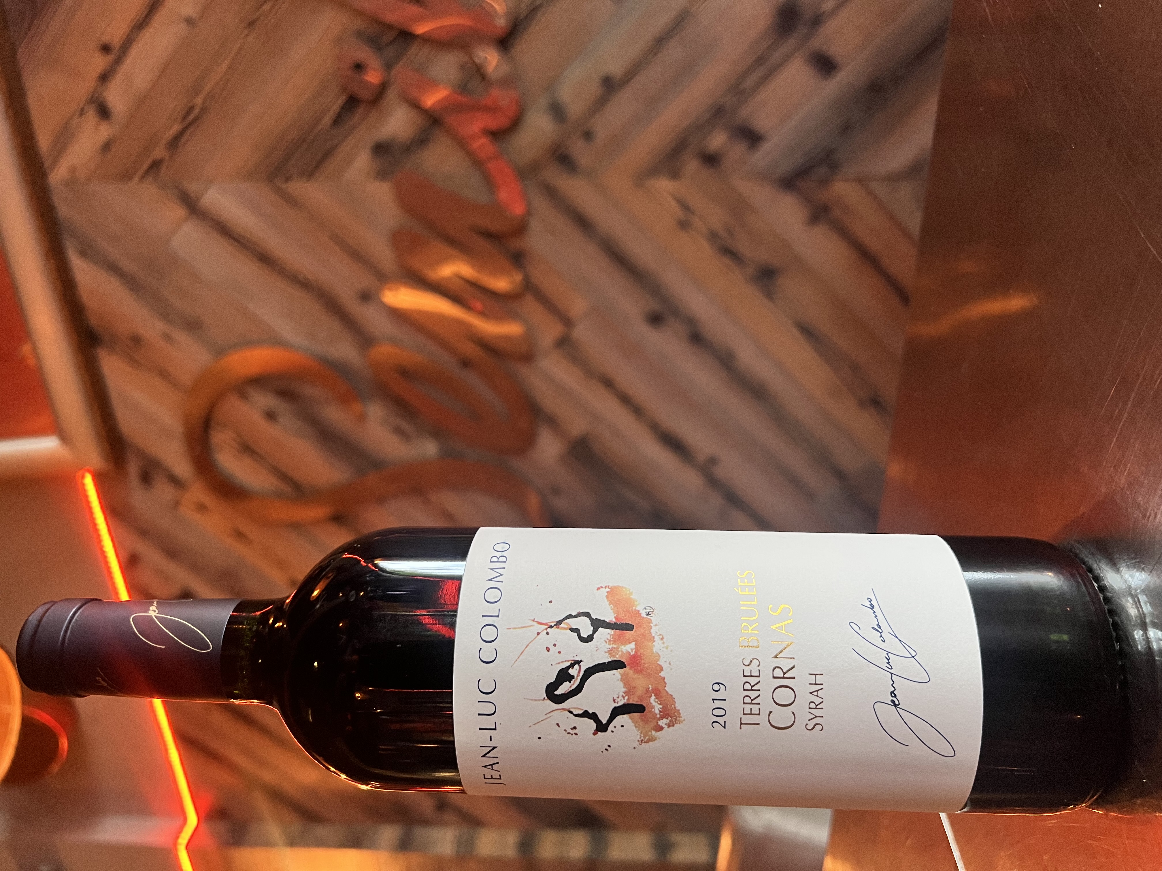 Cornas, Terres Brûlées, Jean-Luc Colombo, SYRAH photo