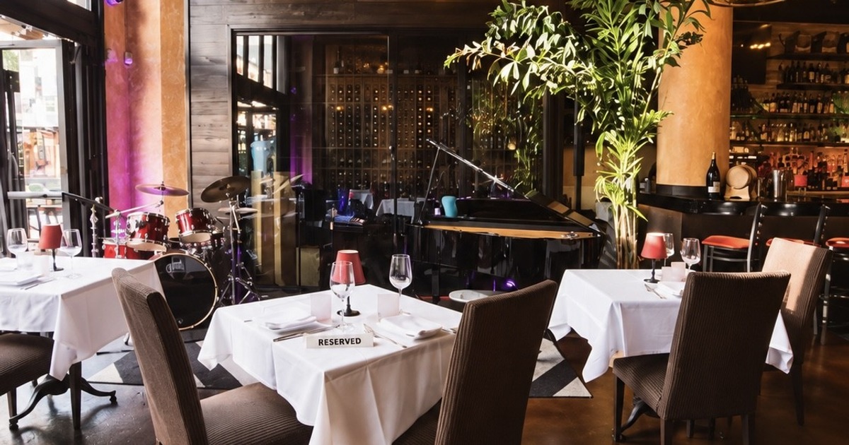 Main dining room at Il Sogno Italiano for private events and group dining in San Diego.