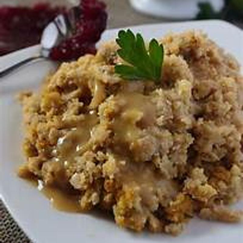 Cornbread Dressing and Gravy photo