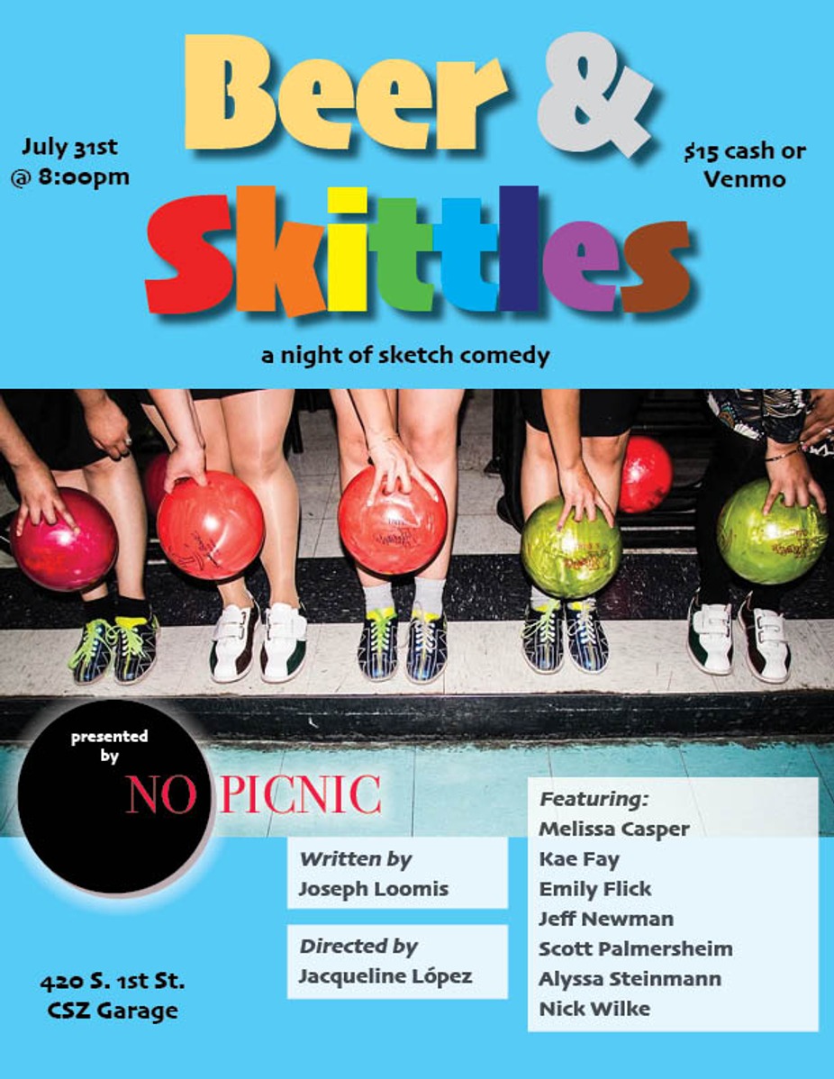 Beer and Skittles event photo