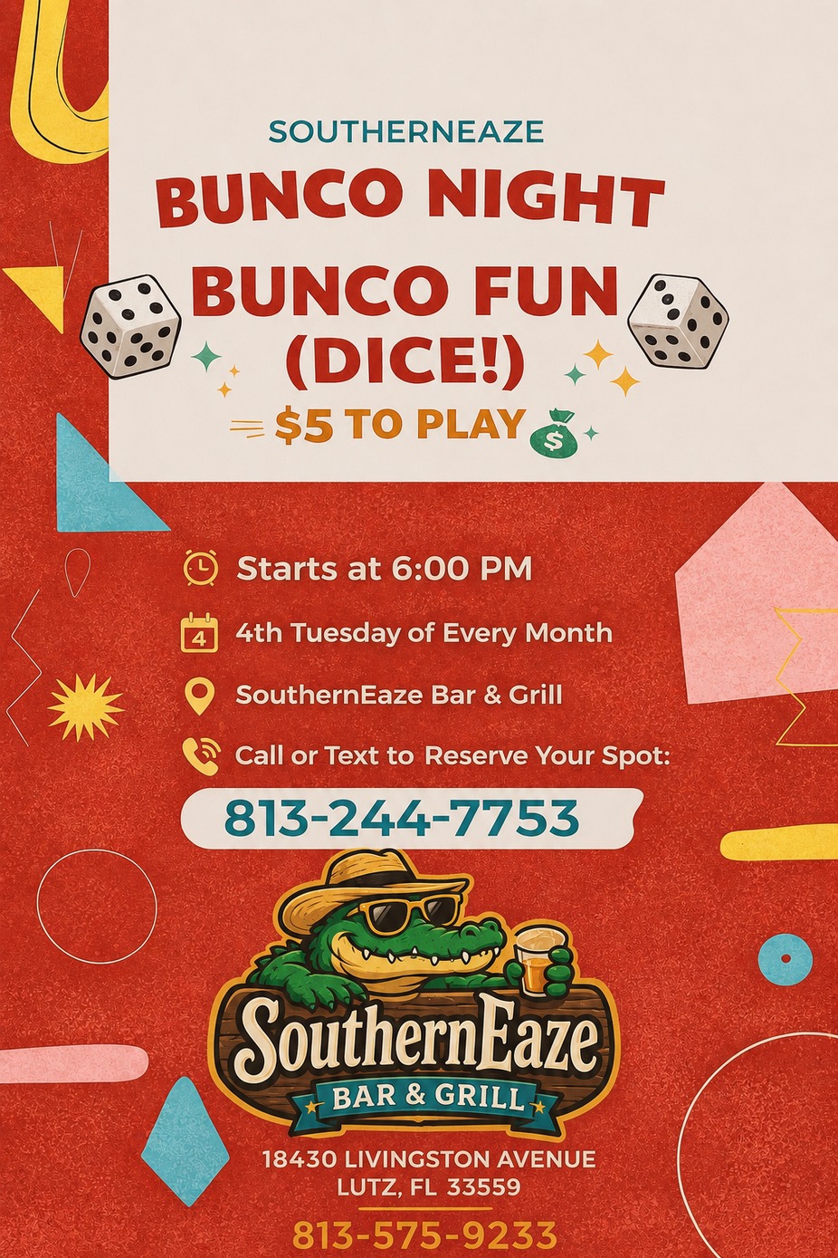 Bunco Tuesday event photo