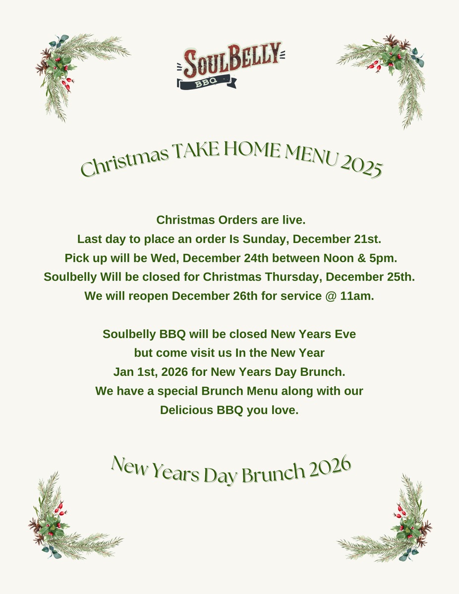 Christmas Take Aways event photo