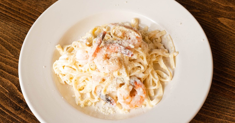 Shrimp Fettuccini Alfredo