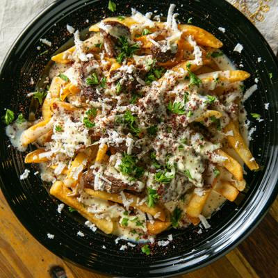 Loaded fries.