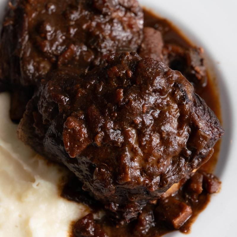 Braised Short Ribs “Osso Buco” Style photo