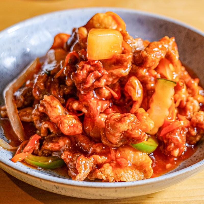 menu item 4 of 46, L - SWEET AND SOUR PORK